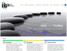 Tablet Screenshot of italianturkish.org